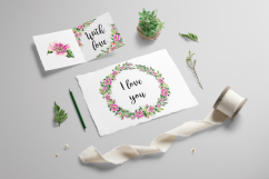 Watercolor flower Clip Art â€“ Eglantine  Product Image 6