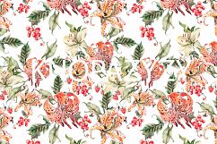12 HandDrawn Watercolor PATTERNS Product Image 13