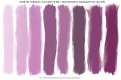 Brush Strokes, Digital Brush Strokes Product Image 2