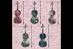 20 Galaxy Violin Clip Arts Music Galaxy Wedding Romantic Product Image 7