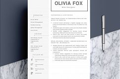 Clean Resume Template 4 Pages Product Image 3