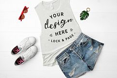 Bella Canvas T-Shirt Mockup Spring Summer Mega Bundle Product Image 17