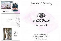 Logo Pack Vol.1. Romantic &amp; Wedding Product Image 1