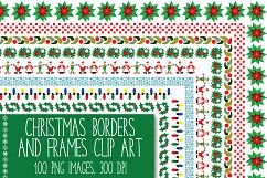 Christmas Borders and Frames Clip Art Product Image 1