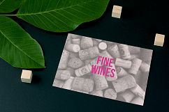Black and White Old Wine Corks Texture Background Product Image 6