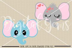 Elephant Face SVG / PNG / EPS / DXF Files Product Image 2