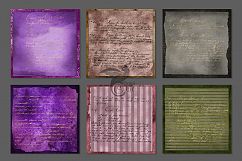 Gold Letters Digital Paper Product Image 3