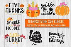 Thanksgiving Bundle SVG DXG JPG Printable Cut files Product Image 1