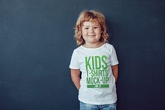 Kids T-Shirt Mock-Up Vol 2 Product Image 2