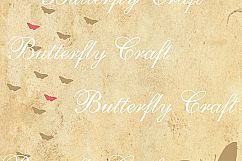 Butterflys Digital Paper, vintage paper, butterfly, Scrapbook album, Love, butterfly print, wedding print paper, low price, St. Valentine Product Image 8
