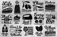 Kitchen svg bundle, kitchen utensils svg, chef svg, kitchen Product Image 1