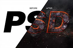 Magma Text Effect Photoshop Action Product Image 7