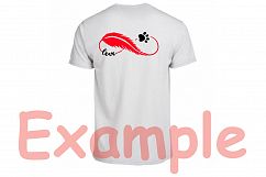 Pet Infinity Love SVG, heart Valentines puppy cat dog 73sv Product Image 2