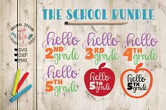 The School Bundle - School Back to School Cut Files Product Image 3