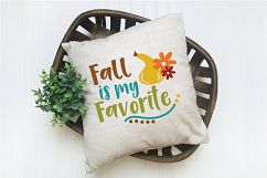 Fall is my Favorite SVG - Fall SVG Cut File - DXF EPS PNG Product Image 4