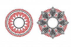 Hand drawn Love Mandalas Product Image 5