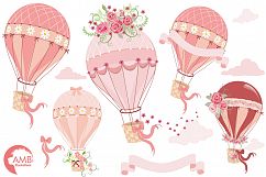       Hot Air Balloons, graphic, illustration, clipart AMB-1231  Product Image 3