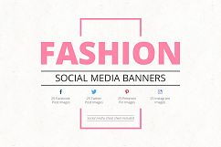 Fashion Social Media Banners Product Image 1