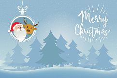Christmas characters greeting card Product Image 1
