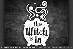 Halloween Svg files - The Witch is In Svg File - 4019 Product Image 3