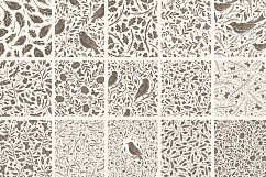 Songbirds and Floral patterns Product Image 2