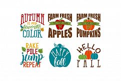Autumn/Fall SVG Bundle-cut files for Cricut, Silhouette Product Image 4
