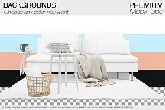 Sofa &amp; Pillow Mockup Product Image 11