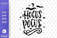 Hocus Pocus SVG DXF Cut File, Halloween SVG DXF Cut File Product Image 1