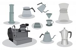 coffee maker vector bundles Product Image 1