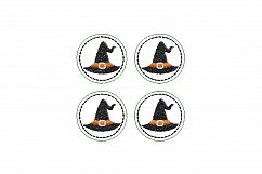 Witch Hat ITH Halloween Feltie Embroidery Design Product Image 7