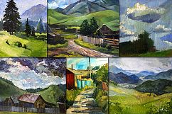Oil painting landscapes Product Image 2