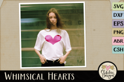 Hearts SVG &amp; DXF Cutting files, Shapes, Photoshop Brushes Product Image 4
