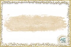 Champagne Beige Ivory Glitter Brush Strokes 24 PNG Aqua clipart Splashes  Product Image 9
