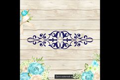 100 Luxury Royal Ornament Divider clip Arts Product Image 4