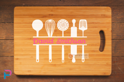 kitchen svg, kitchen monogram svg, kitchen svg file Product Image 2