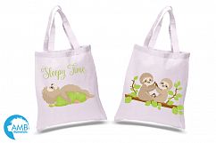 Sleepy Sloths clipart, graphics, illustrations AMB-2200 Product Image 2