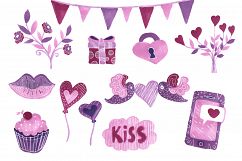Valentine&#039;s Doodle Set Product Image 13