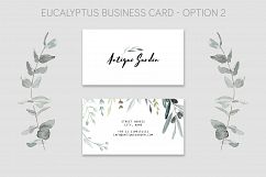 Eucalyptus Business Card Template Product Image 2