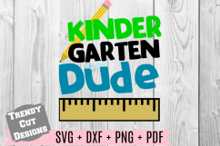 Kindergarten Grade Dude, Back to School Product Image 1