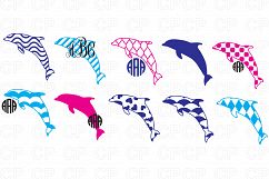Dolphine Bundle SVG Cut Files, Dolphine Clipart Product Image 1
