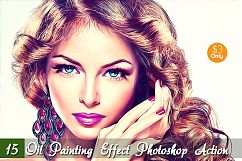 15  Oil Painting Effect - Photoshop Action Product Image 1