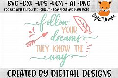 Dreams SVG - png - eps - dxf - ai - fcm - Product Image 1