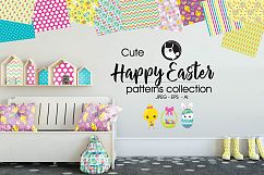 HAPPY-EASTER, digital papers Product Image 1