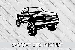 Chevy Truck SVG Cutting File  Product Image 4