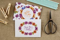 African daisy PNG watercolor design set Product Image 4