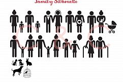Christmas Year End Review Photo Card With Family Icons 18-01 Product Image 4