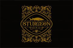 Sturgeon Vintage Logo Pack Product Image 3