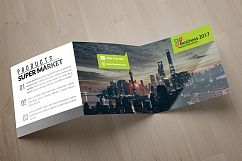 Business Industry Square Trifold Brochures Product Image 2