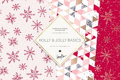 Rose Gold Christmas Patterns Product Image 5