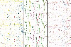 Watercolor Splashes seamless digital paper pack Product Image 5
